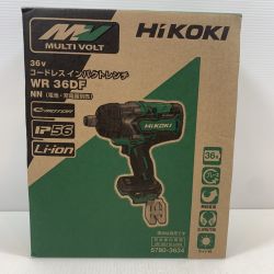 κκ HiKOKI ハイコーキ 電動工具 インパクトレンチ 36v J8400041 WR36DF グリーン×ブラック Sランク