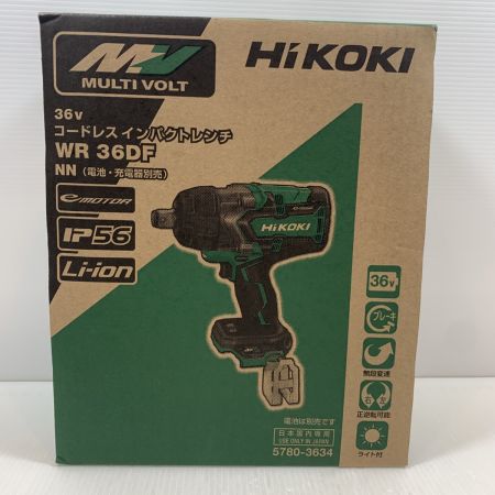  HiKOKI ハイコーキ 電動工具 インパクトレンチ 36v J8400041 WR36DF グリーン×ブラック