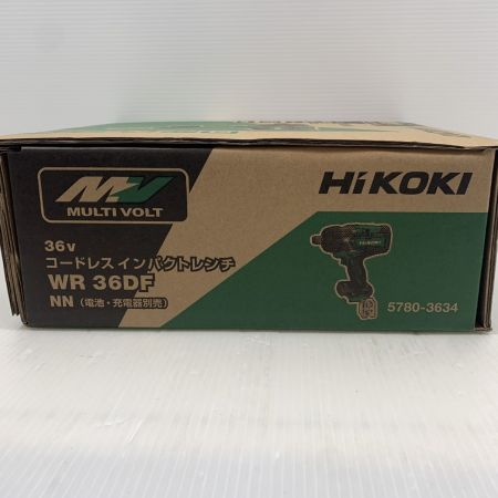  HiKOKI ハイコーキ 電動工具 インパクトレンチ 36v J8400041 WR36DF グリーン×ブラック
