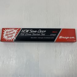 κκ Snap-on スナップオン ハンドツール ソケットセット 12個セット 212FSMSY Bランク
