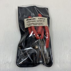 κκ Snap-on スナップオン 工具関連用品 プライヤー・カッターセット 3本セット PL303SOJX レッド Aランク