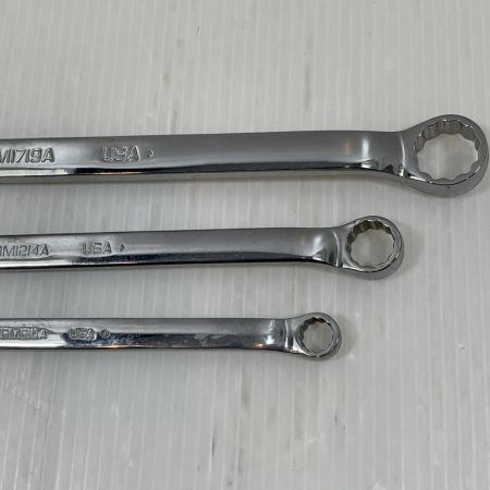  Snap-on スナップオン ハンドツール レンチセット 3本セット XBM603J