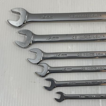  Snap-on スナップオン ハンドツール レンチセット 6本セット OEXM706J