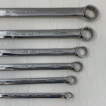  Snap-on スナップオン ハンドツール レンチセット 6本セット OEXM706J