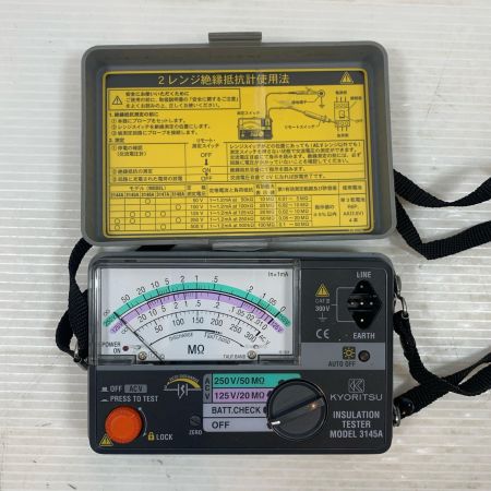  KYORITSU 工具関連用品 小型絶縁抵抗計 3145A