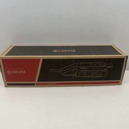  KYOCERA キョウセラ ベルトサンダ  未使用品(S) コード式 100v 217009 ABE3210 ブラック