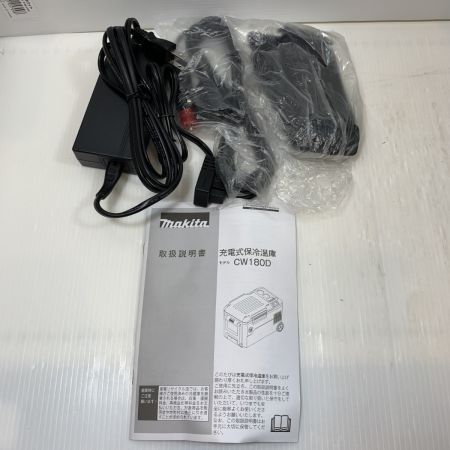  MAKITA マキタ 電動工具 コードレス冷温庫 コードレス式 20L 18v 210131224 CW180D グリーン×ホワイト