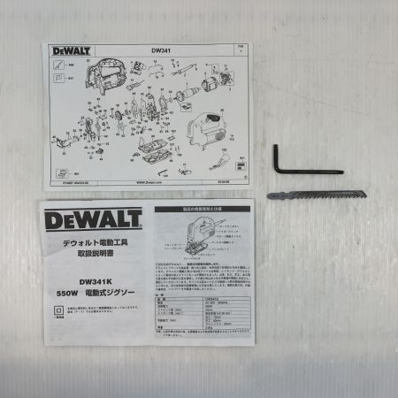  DEWALT 電動工具 ジグソー コード式 100v  DW341K イエロー