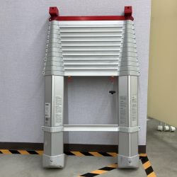 HASEGAWA 伸縮ハシゴ LS49 ライトグレー Bランク