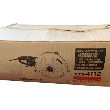  MAKITA マキタ 工具関連用品 カッタ コード式 305mm 100v 18593 4112 ブルー