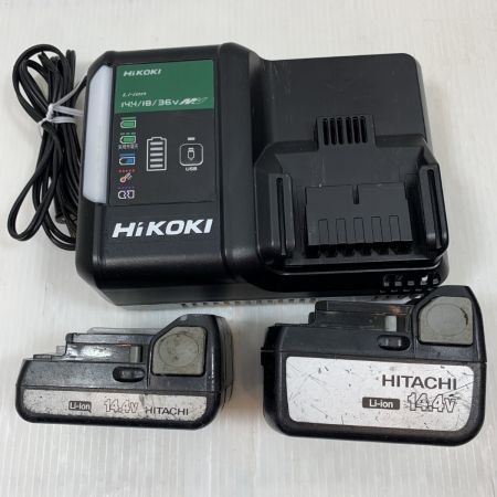  HiKOKI ハイコーキ  電動工具 インパクトドライバ コードレス式 14.4v WH14DDL2 ブラック
