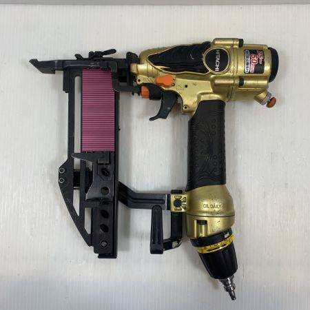  HITACHI 日立 工具 フロアタッカ ケース付 高圧 220379  N5004HMF ゴールド×ブラック