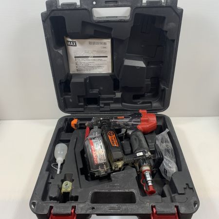  MAX マックス 工具 ネジ切り機 ケース付 高圧 17B30196B HV-R32G2-G ブラック×レッド