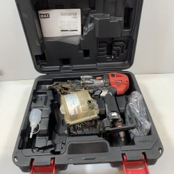 κκ MAX マックス エアツール エア釘打ち 高圧 21622215F HN-65N3 ブラック×レッド Cランク