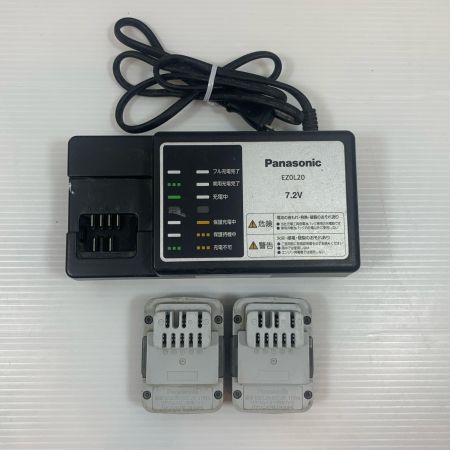  Panasonic パナソニック 電動工具 インパクトドライバ コードレス式 7.2v EZ7520 ブラック