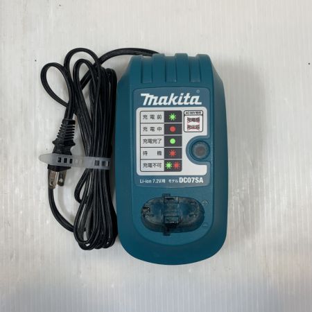  MAKITA マキタ 工具 ペンインパクトドライバ   コードレス式 7.2v  TD021D ホワイト×ブラック