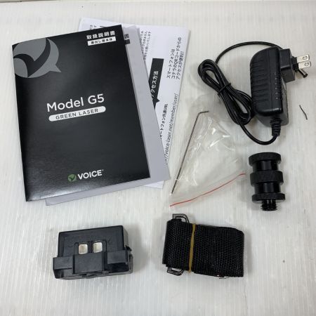  VOICE レーザー機器 レーザー墨出し器 V12208000427 G5 ブラック