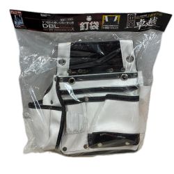 DBLTACT 定番工具 本革釘袋 卓越モデル ホワイト DTL-11-WH Sランク