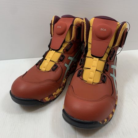  asics アシックス 工具関連用品 安全靴 ウィンジョブCP304ボアマーブル/スパイスラテ×ライトセラドン 28.0cm 1273A053-600 オレンジ