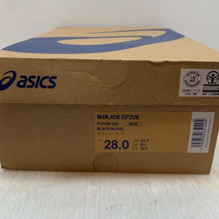  asics アシックス 工具関連用品 安全靴 28.0 WINJOB CP20E ブラック