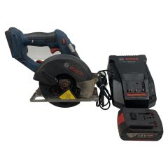 BOSCH ボッシュ 電動工具 丸のこ コードレス式 136mm 18v  GKM18V-LI グリーン Cランク