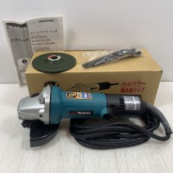 κκ MAKITA マキタ 電動工具 ディスクグラインダー コード式 100mm 100v 135472 9533BL グリーン Aランク