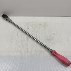 κκ Snap-on スナップオン ハンドツール 1/2ロングラチェットレンチ SHLFD80A ピンク Cランク