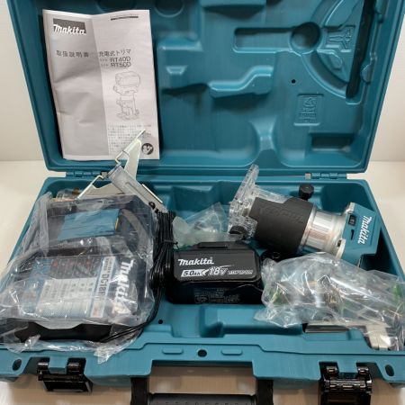 MAKITA マキタ 電動工具 トリマー コードレス式 18v 0820323 RT50D ブルー