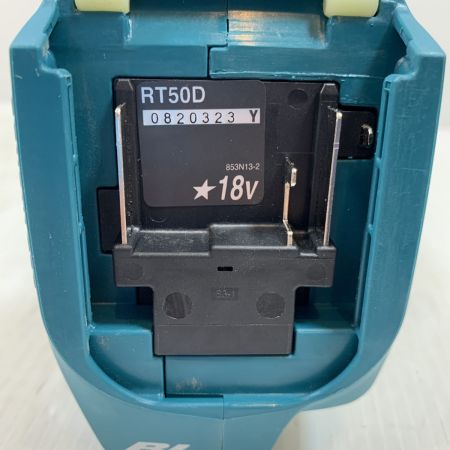  MAKITA マキタ 電動工具 トリマー コードレス式 18v 0820323 RT50D ブルー