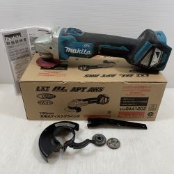 κκ MAKITA マキタ 電動工具 ディスクグラインダー コードレス式 100mm 18v 0007911 GA412D ブルー Cランク