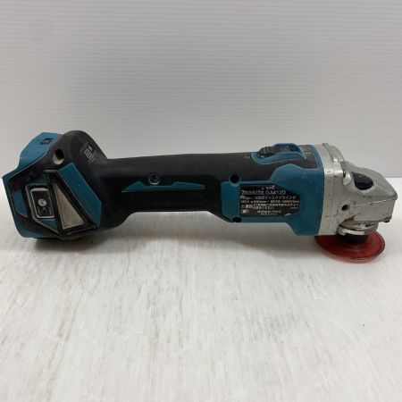  MAKITA マキタ 電動工具 ディスクグラインダー コードレス式 100mm 18v 0007911 GA412D ブルー