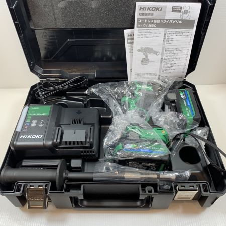  HiKOKI ハイコーキ 電動工具 ドライバドリル コードレス式 13mm 36v 1400147 DV36DC グリーン
