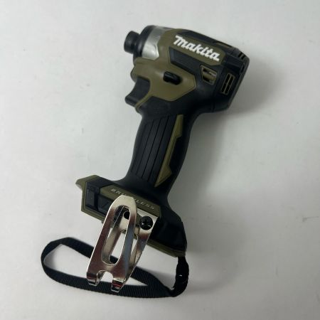  MAKITA マキタ 充電式インパクトドライバ 18V 6Ah バッテリ2本 充電器 ケース付 TD173DRGXO オリーブ 未使用品