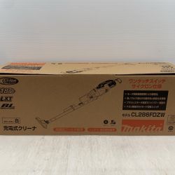κκ MAKITA マキタ 電動工具 クリーナー コードレス式 18v 271036K ノズル付き CL286FD ホワイト Sランク