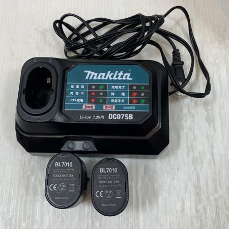  MAKITA マキタ 電動工具 ペンインパクトドライバ コードレス式 7.2v 833300 TD022D ホワイト×ブラック
