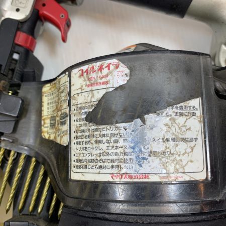  MAX マックス エアツール エア釘打ち 常圧 20021598C CN-890S レッド×シルバー