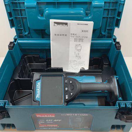  MAKITA マキタ 電動工具 ウォールディテクタ コードレス式 18v 00012049 WD181D
