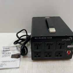 κκ LVYUAN 工具関連用品 変圧器 コード式 VTJP-5000VA ブラック Aランク