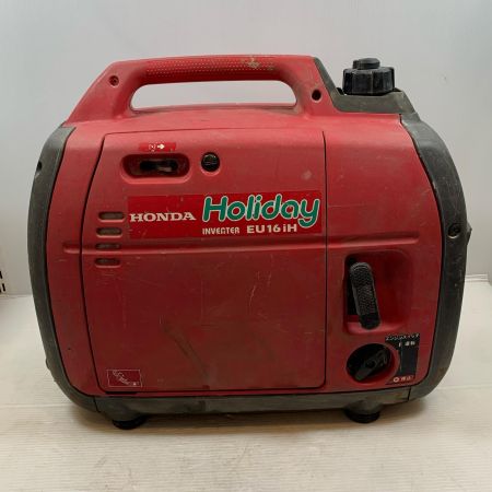 HONDA ホンダ 大型機械 インバーター発電機 4サイクル EAAJ-1279082 使用感有 EU16iH レッド