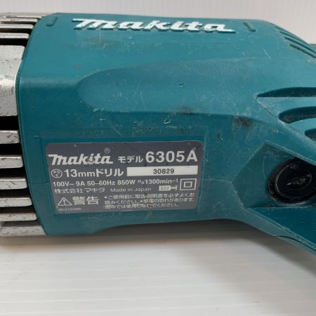 MAKITA マキタ 電動工具 電動ドリル  コード式 100v  6305A グリーン
