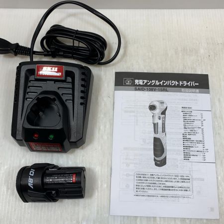  SK11 電動工具 アングルインパクトドライバー コードレス式 10.8v 20923797 SAID-108V-15RL レッド