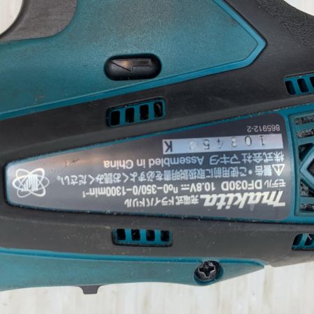  MAKITA マキタ 締め付け工具 ドライバドリル コードレス式 10.8v DF030D ブルー