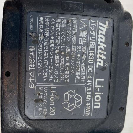 MAKITA マキタ 締め付け工具 インパクトドライバ コードレス式 14.4v 3.0Ah 130076 TD133D グリーン×ブラック