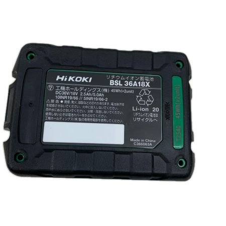 HiKOKI ハイコーキ 工具関連用品 バッテリー  36v 5個セット BSL36A18X