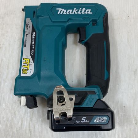  MAKITA マキタ 電動工具 充電式タッカ コードレス式 10.8v 4.9Ah 4844 ST113D グリーン