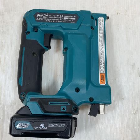  MAKITA マキタ 電動工具 充電式タッカ コードレス式 10.8v 4.9Ah 4844 ST113D グリーン