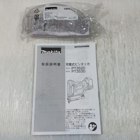  MAKITA マキタ 電動工具 ピンタッカー コードレス式 18v 91627 PT353D グリーン×ブラック