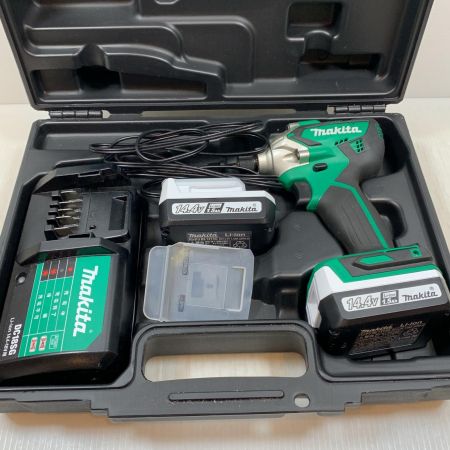  MAKITA マキタ 締め付け工具 インパクトドライバ コードレス式 14.4v 1.5Ah 0420680 MTD001D グリーン