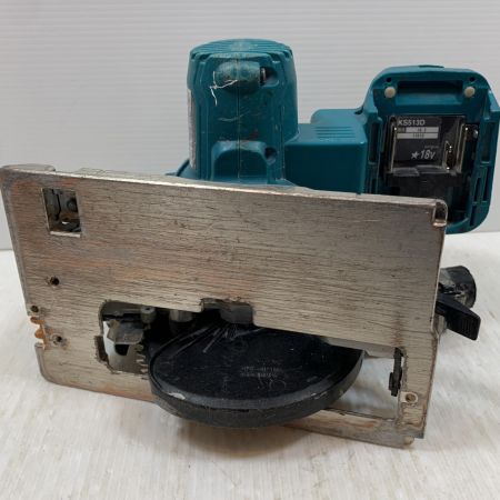  MAKITA マキタ 切断工具 防じん丸のこ コードレス式 125mm 18v 11513 KS513D グリーン
