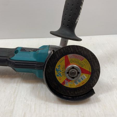  MAKITA マキタ 研磨工具 ディスクグラインダー コードレス式 100mm 40v 0008128 GA009G グリーン